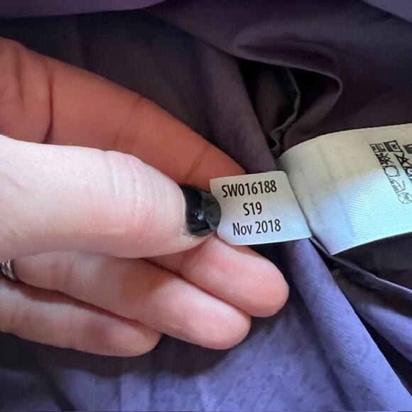 Smartwool Merino Sport Ultra Light Vest Womens L Purple Full Zip Hooded Vented - Picture 4 of 9